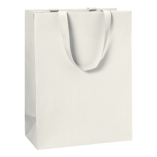 Geschenktasche Beige Strukturiert 23x13x30