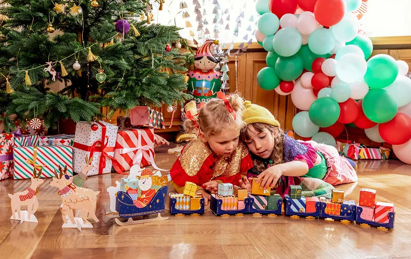 Adventskalender Weihnachtsmannkutsche, Mix