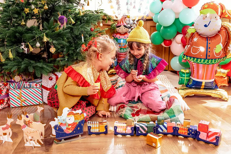 Adventskalender Weihnachtsmannkutsche, Mix