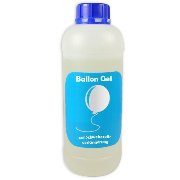 Ballon Weitflug Gel, 850ml, Nachfüllflasche, für bis zu 500 Ballons