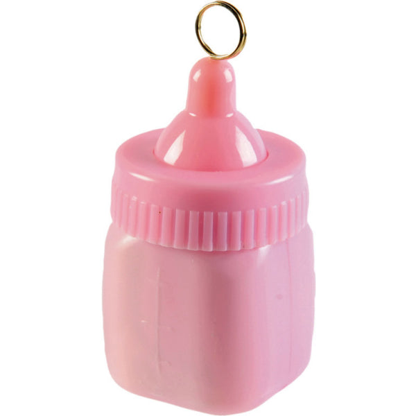 Ballongewicht Babyflasche rosa