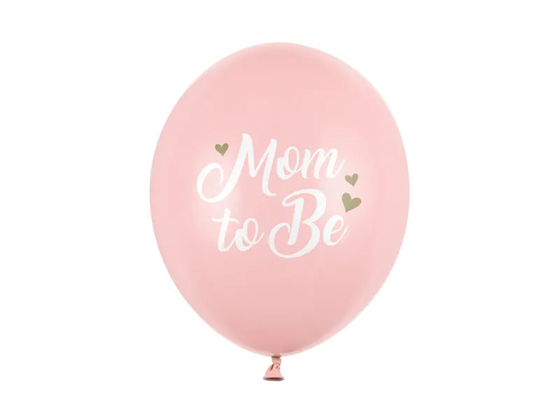 Ballons 30 cm, Mom to Be, Pastel Pale Pink