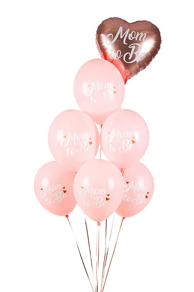 Ballons 30 cm, Mom to Be, Pastel Pale Pink