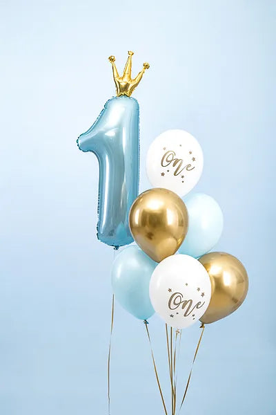 Ballons 30cm, One, Pastel Light Blue