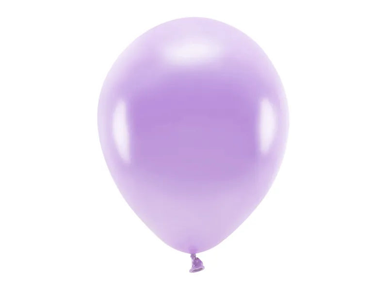 Ballons Eco 30cm, metallisiert, lavendel