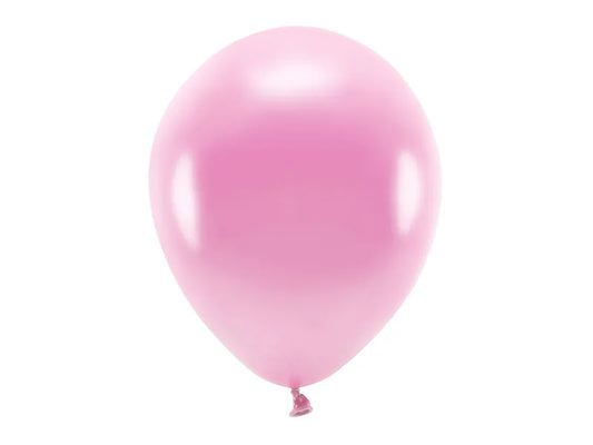 Ballons Eco 30cm, metallisiert, rosa