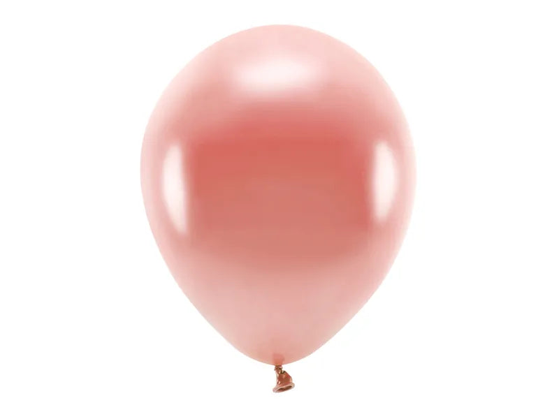 Ballons Eco 30cm, metallisiert, roségold