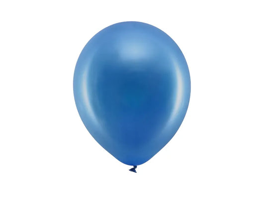 Ballons Rainbow 23cm, metallisiert, marineblau