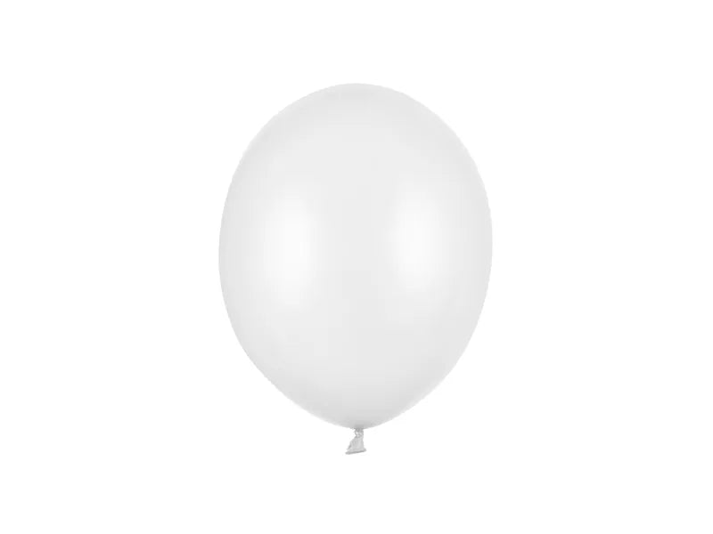 Ballons Strong Metallic Pure White