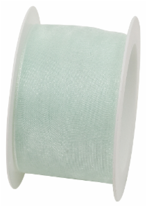 Geschenkband Organza 40mmx3m, mint