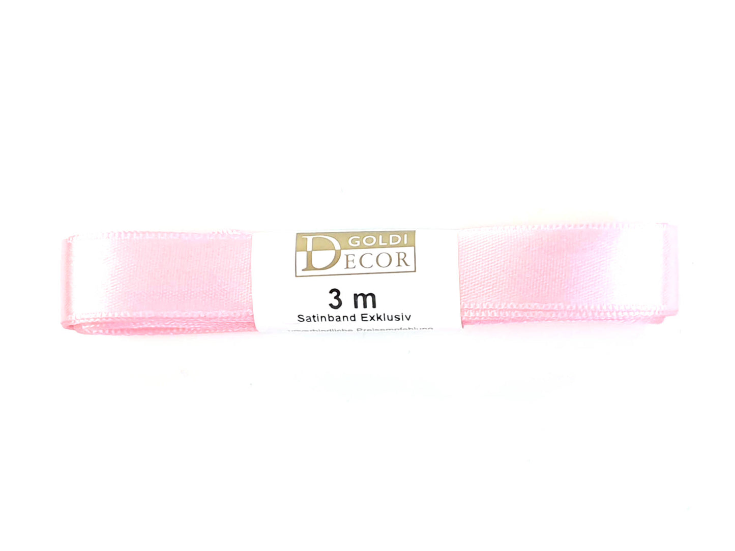 Band Satin 15mmx3m, rosa