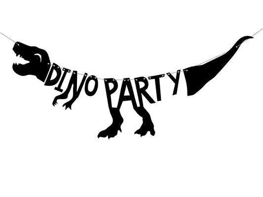 Banner Dinosaurier - Dino Party