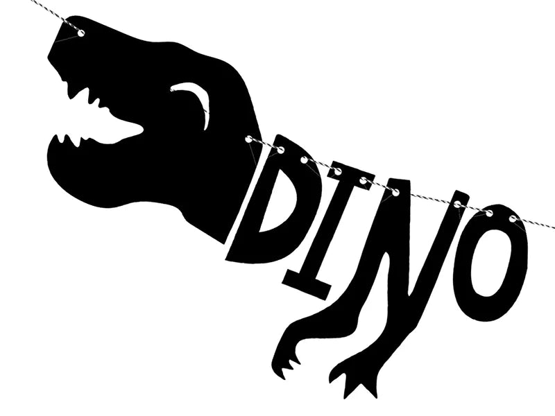 Banner Dinosaurier - Dino Party