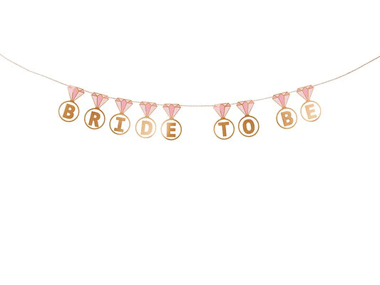 Banner Ringe Bride to be, Mix