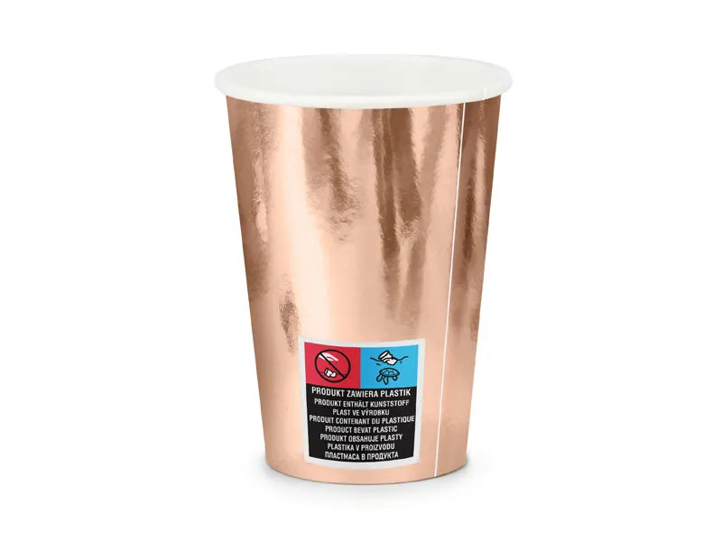 Becher, roségold, 220ml