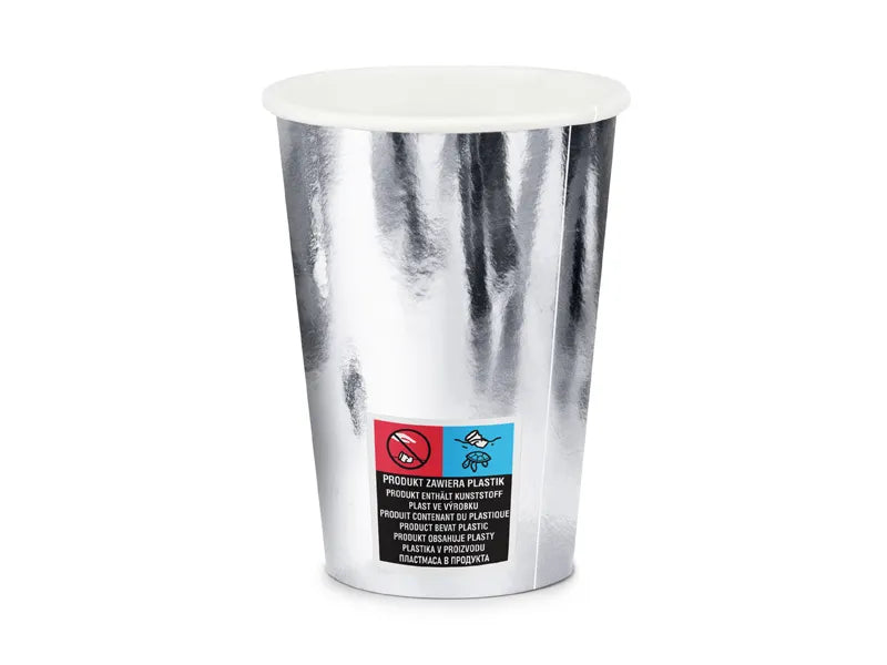 Becher, silber, 220ml