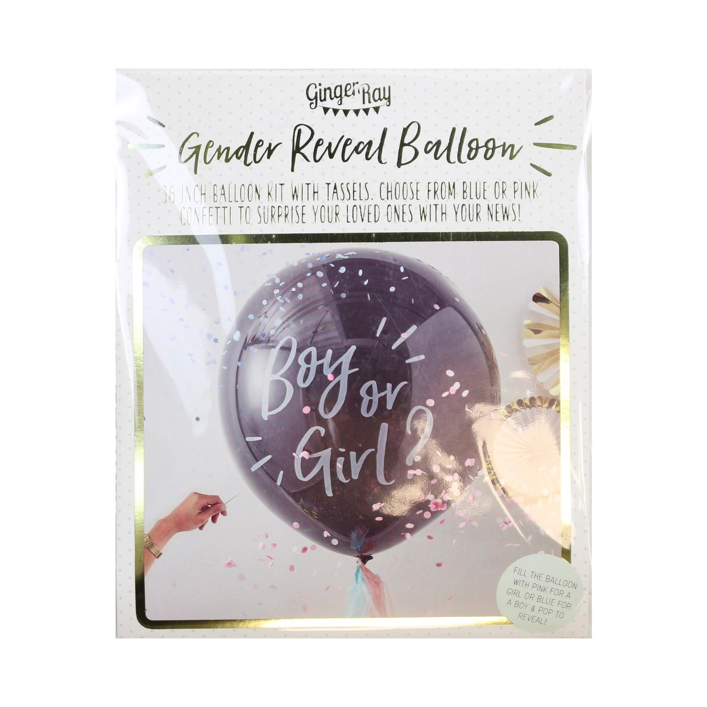 Boy Or Girl Gender Reveal Balloon