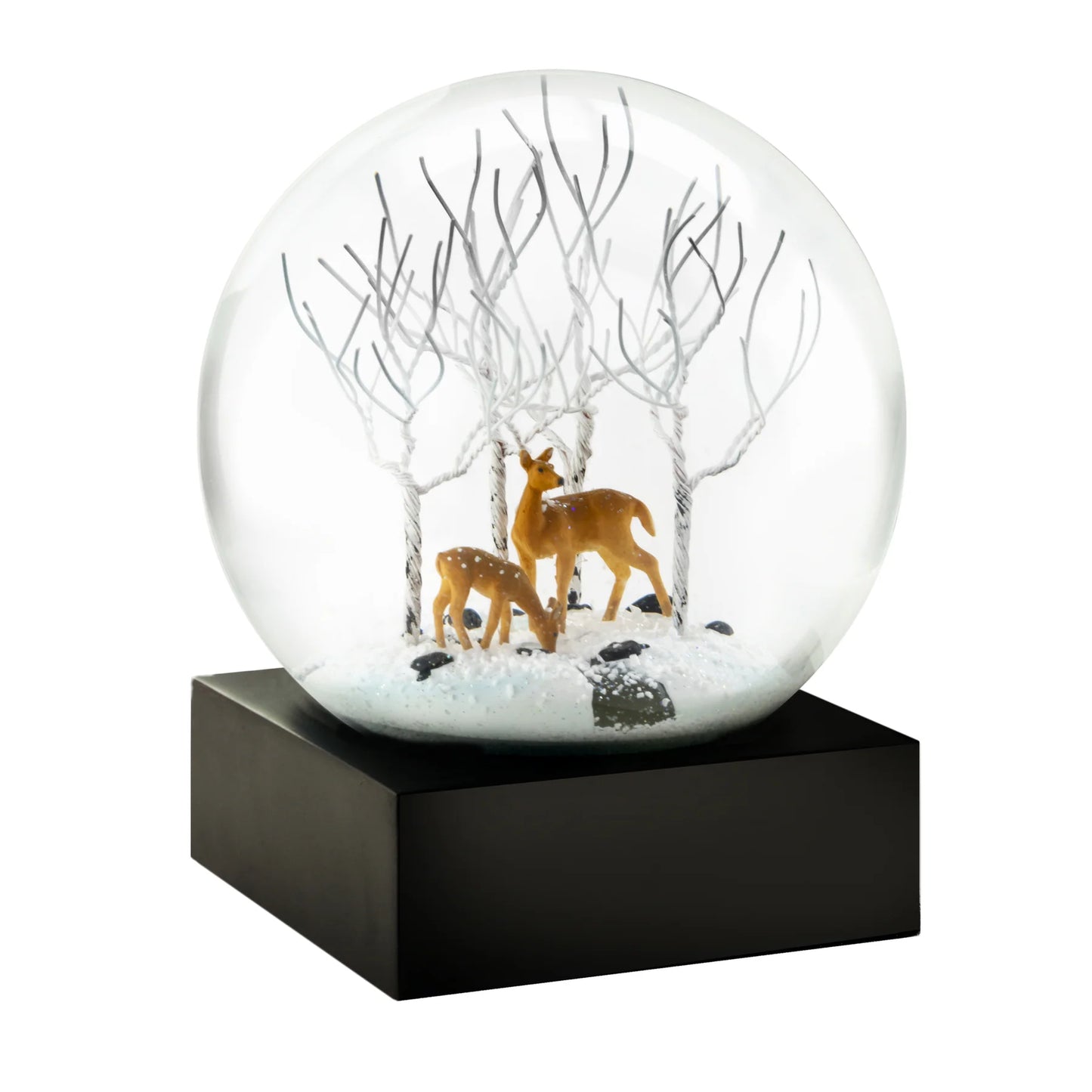 DEER Snow Globe Deer in Woods