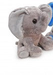 Elefant mit buntem Ohr 19cm