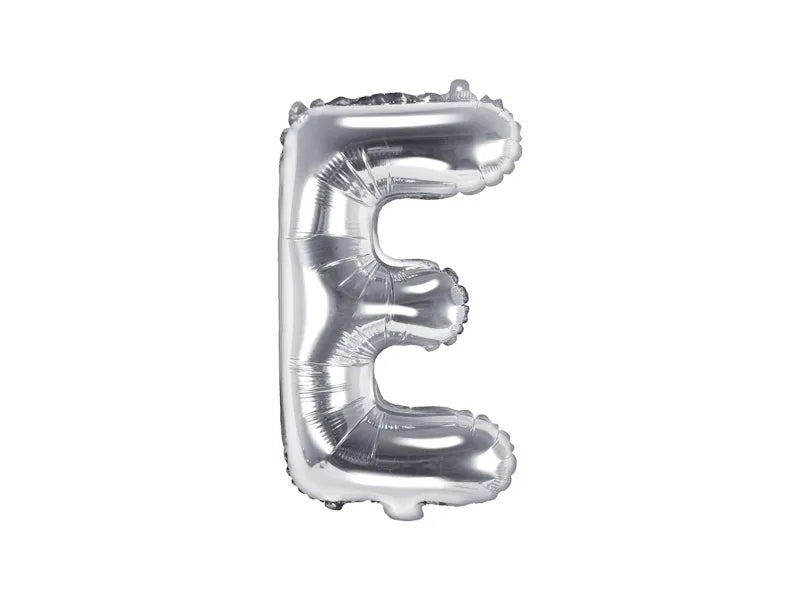 Folienballon Buchstabe 35cm, silber