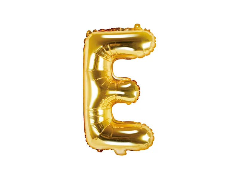 Folienballon Buchstabe 35cm, gold