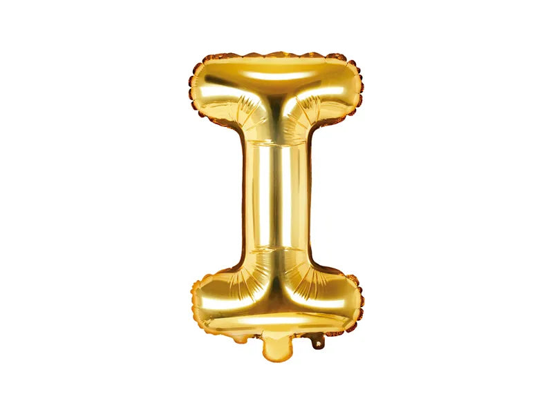 Folienballon Buchstabe 35cm, gold