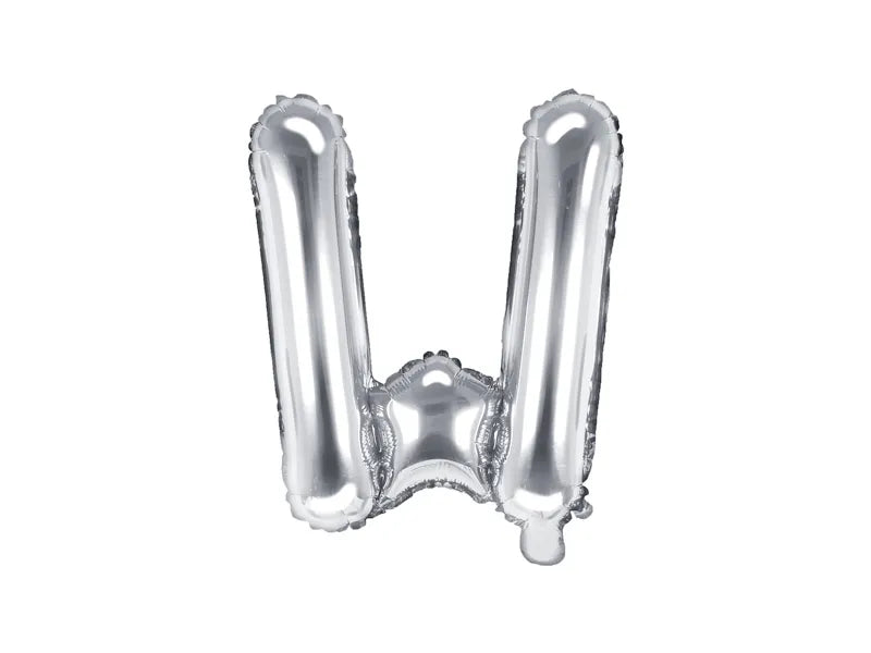 Folienballon Buchstabe 35cm, silber