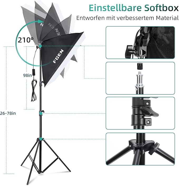 Fotostudio Set zur Vermieten