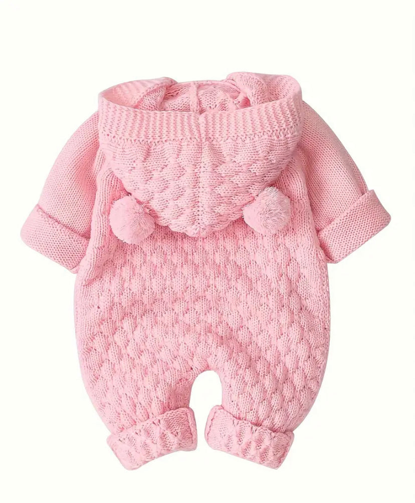 Baby Kapuzenpullover Strick