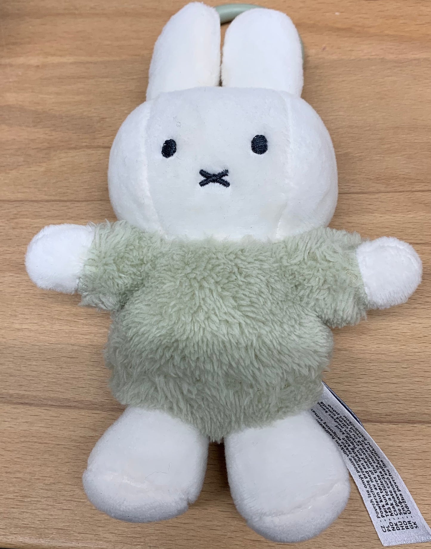 Miffy cuddly toy 35cm Fluffy green