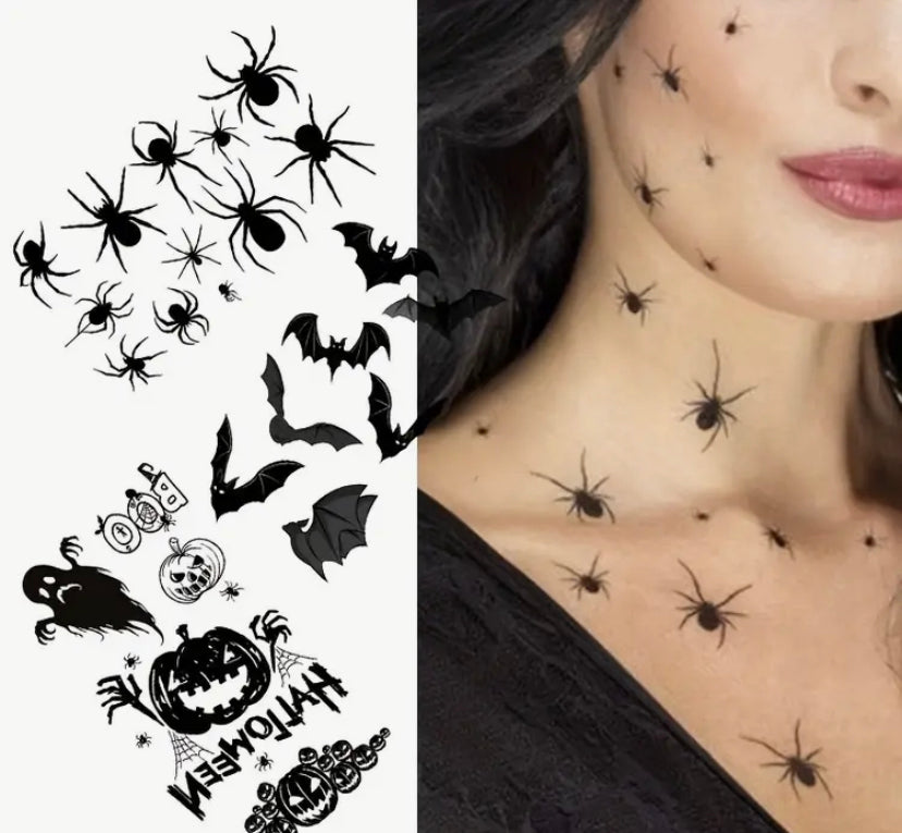 Halloween Tatto Aufkleber