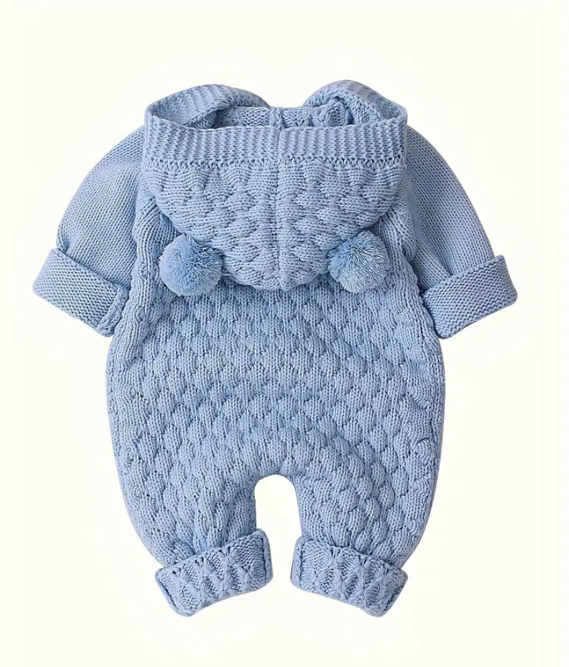 Baby Kapuzenpullover Strick