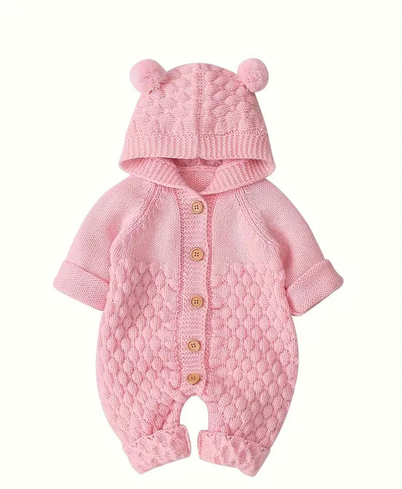 Baby Kapuzenpullover Strick