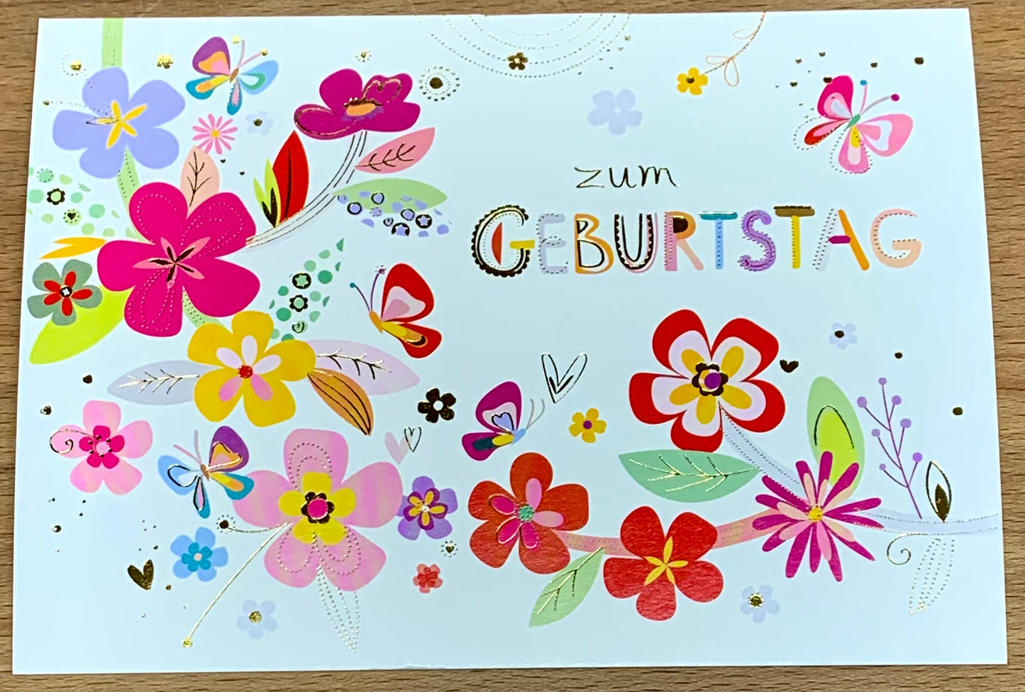 Postkarte Zum Geburtstag