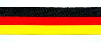 Geschenkband Nationalband Deutschland 2,5 Meter