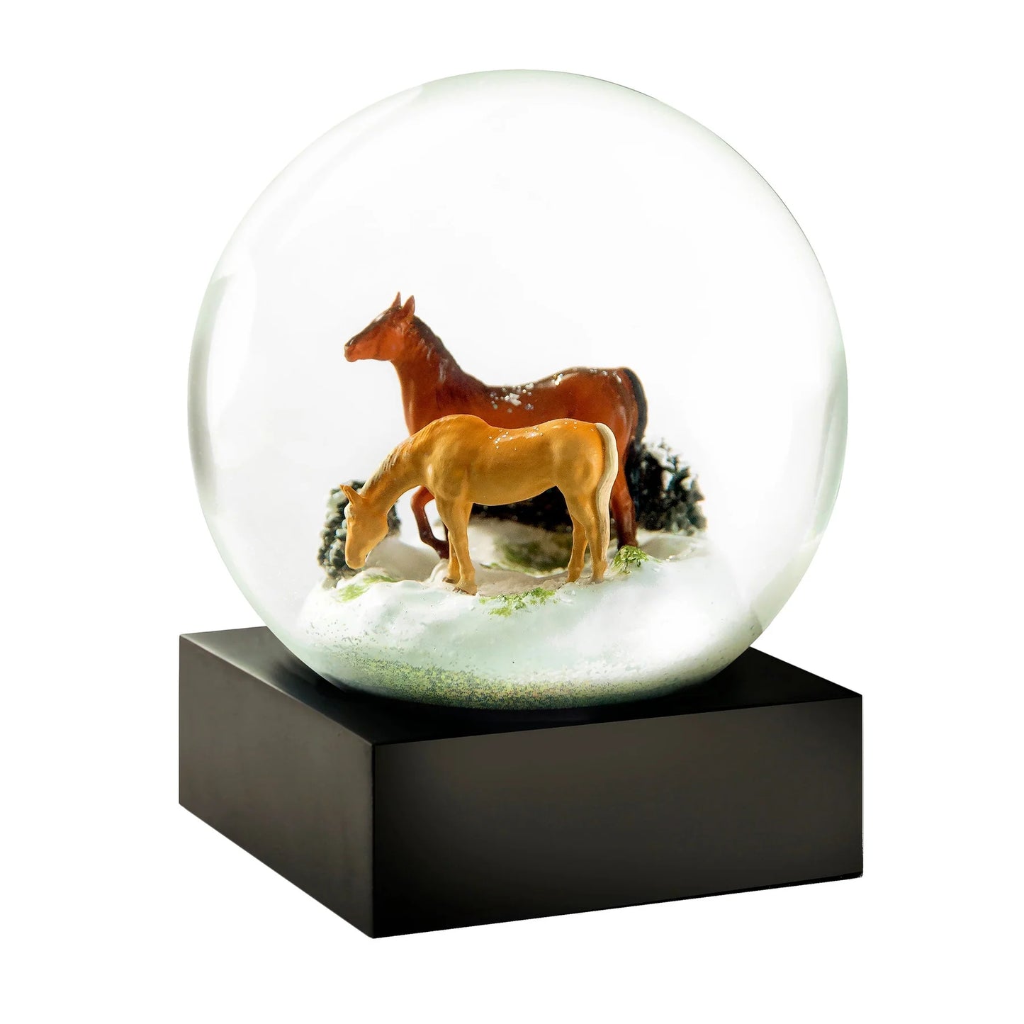 HORS Snow Globe Horses