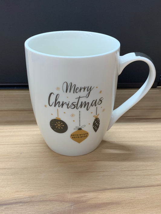 Tasse Merry Christmas mit Glocken