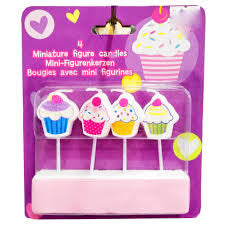 Mini  Cupcake Figurenkerzen