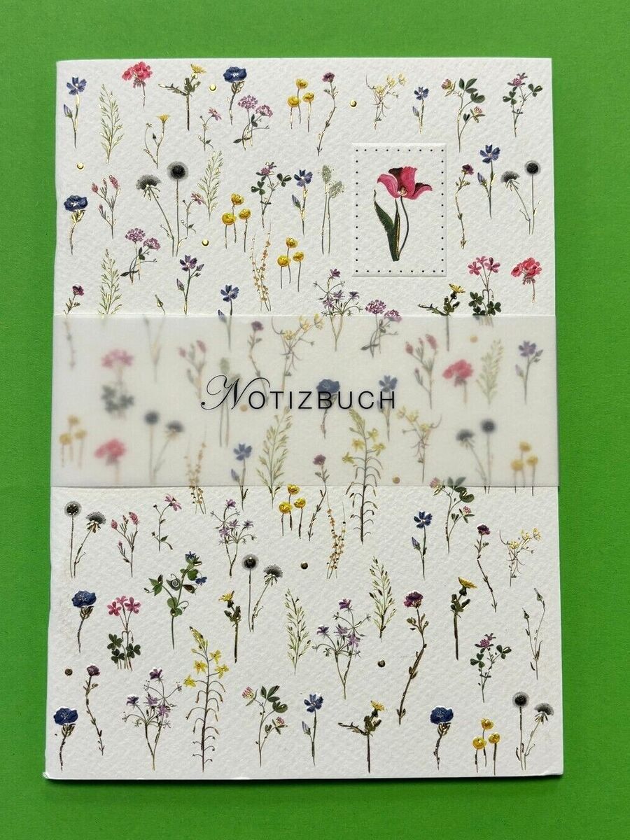 Notizbuch Blumen