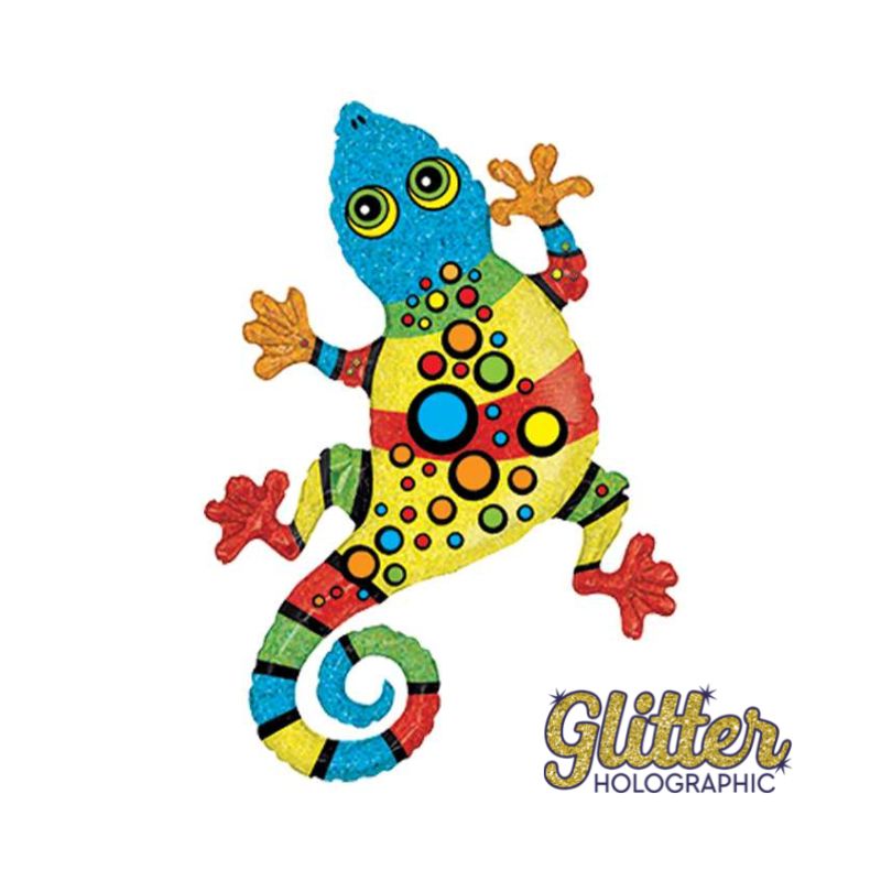 Folienballon Linky Gecko Holo 119 cm