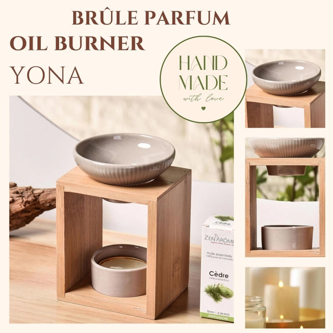 Parfümbrenner der Serie Naturéa - Yona Candleholder Diffusion Parfums