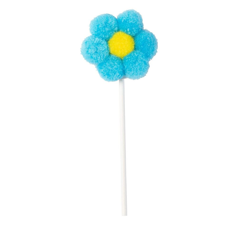 Pompom Blume für Verpackung