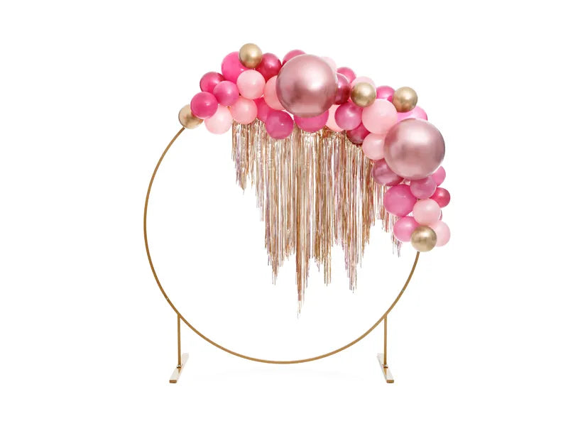 Runder Ballon Glossy 60cm, roségold