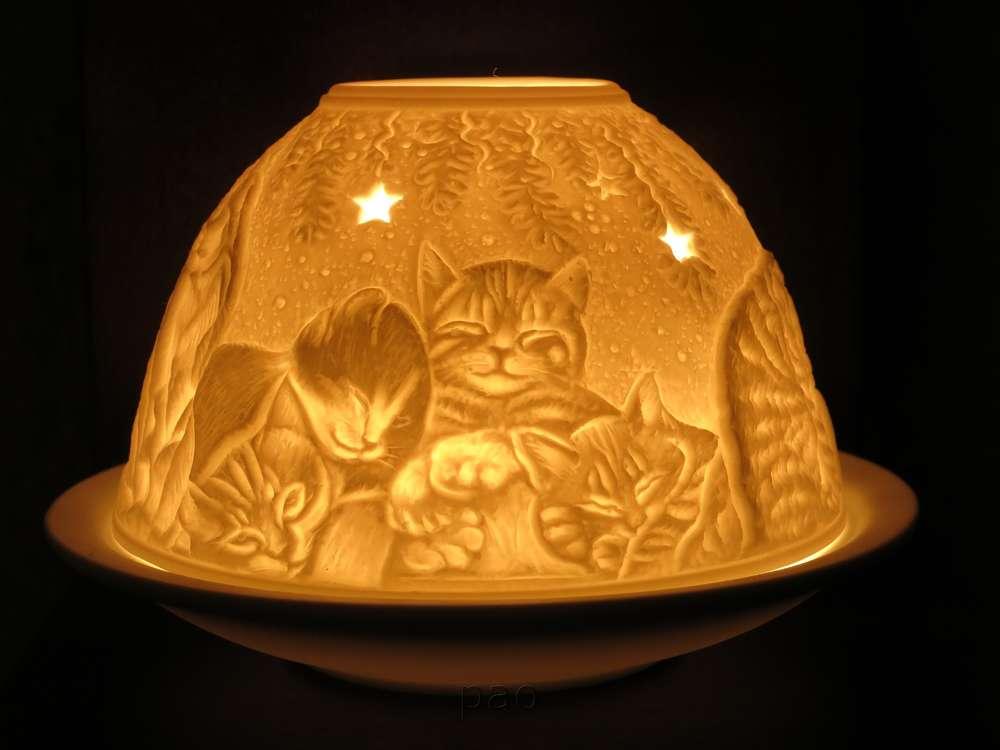 Windlicht Katzen STARLIGHT - Nr. 431