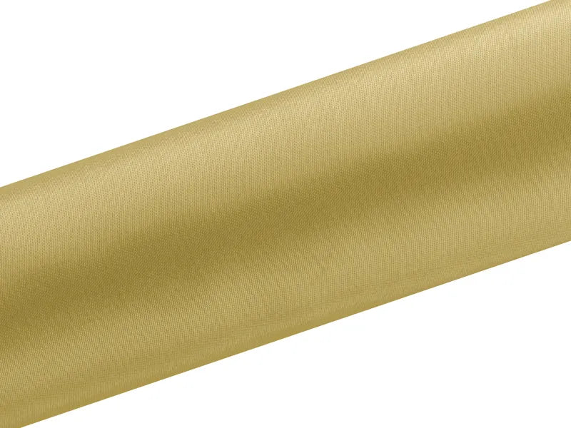 Satin glatt, gold, 0,16 x 9m