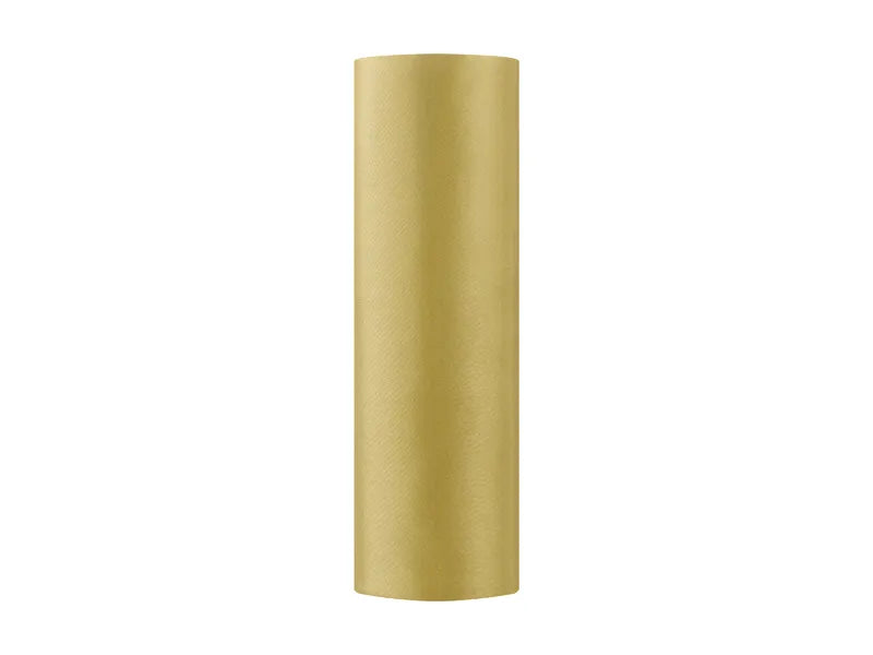 Satin glatt, gold, 0,16 x 9m