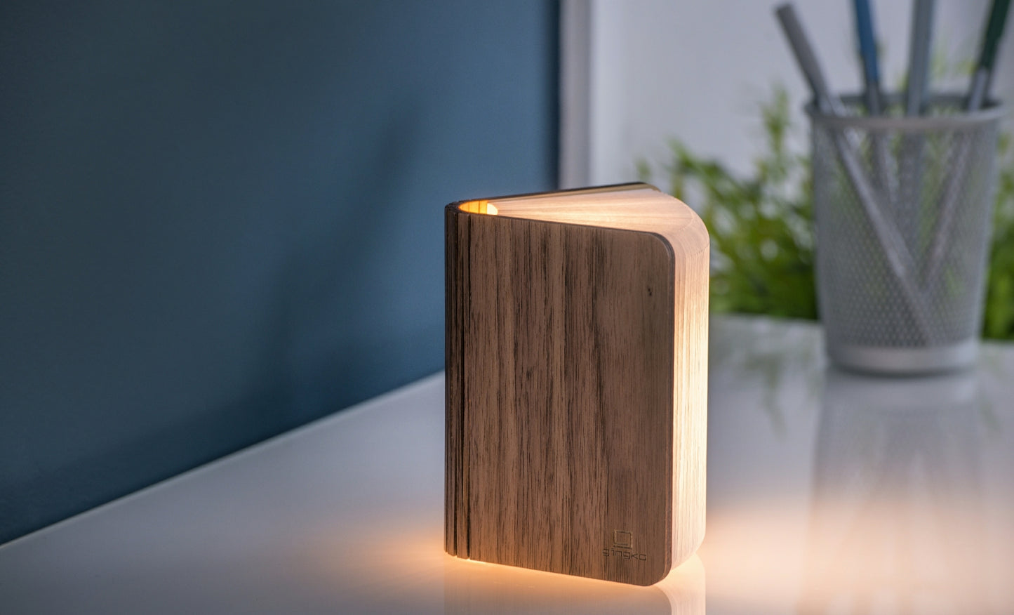 Smart Book Light (Naturholz)