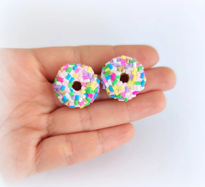 Sprinkle Donut Ohrring Ohrstecker