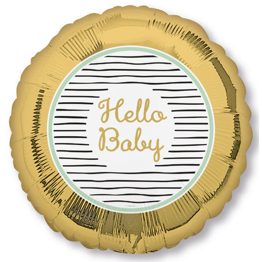 Folienballon Hello Baby 43 cm