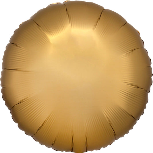 Folienballon Silk Lustre Gold 43 cm